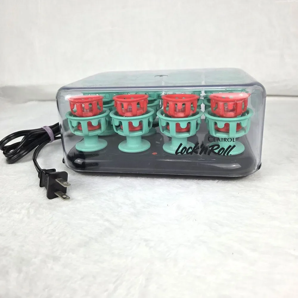 Vintage Clairol Lock ’n Roll BT-1 Hair Setter 24 Rollers Tested Works - Picture 1 of 11